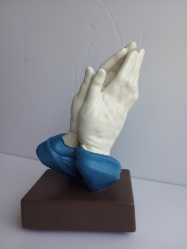 Vtg ceramic praying - ceramic, hands